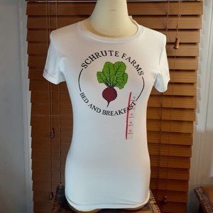 Schrute Farms B&B T-Shirt White XS The Office